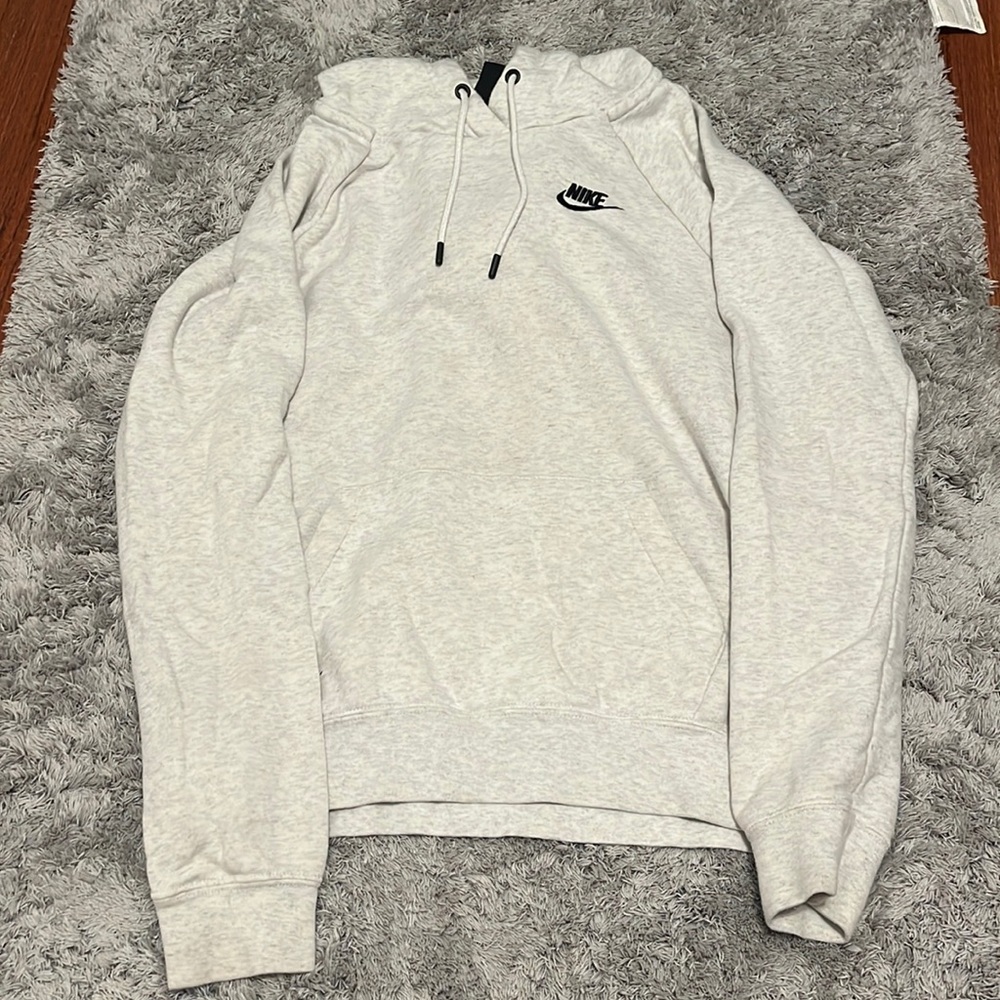 COPY - Womens nike light grey hoodie